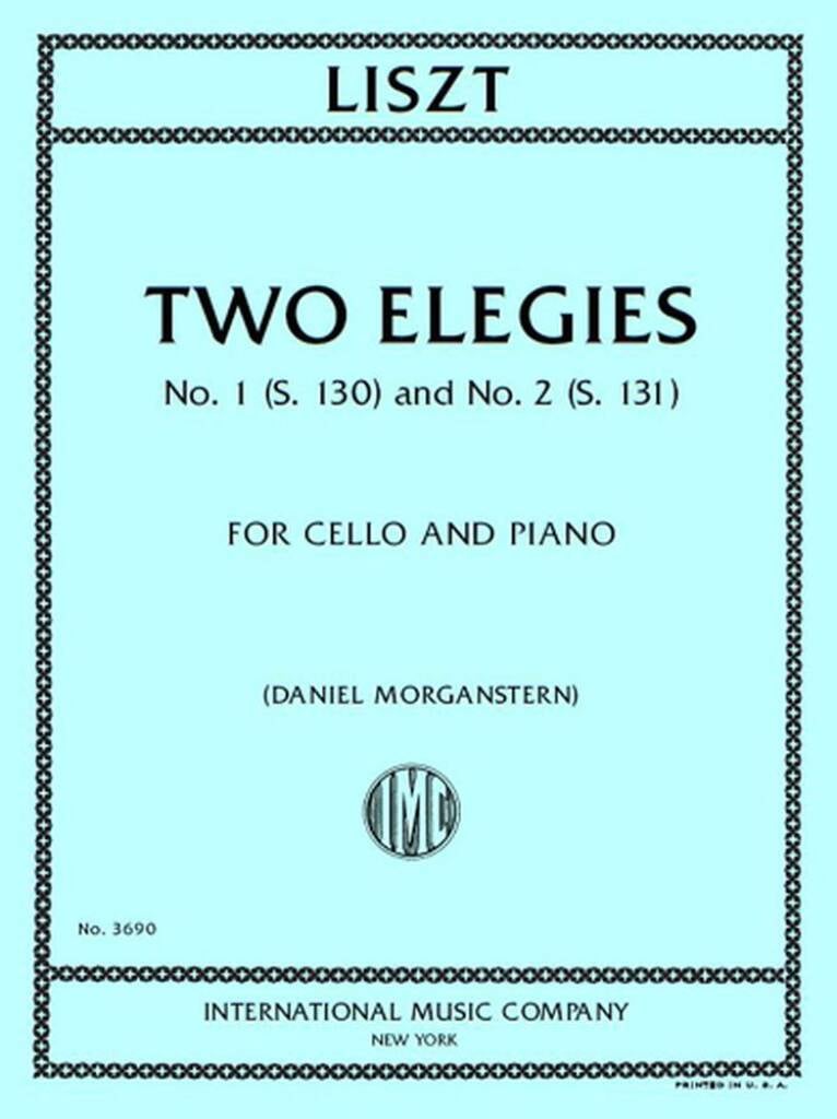 Two Elegies No. 1 (S.130) And No. 2 (S.131)